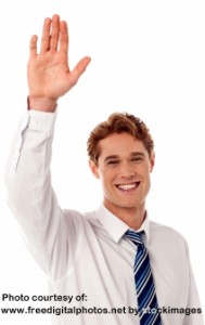 ID-100221251 stockimages raise hand rev